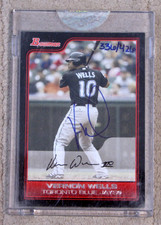 2006 Bowman Originals Buyback Autographs Vernon Wells /426