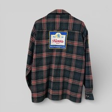 Hamms Beer Flannel Shirt Minnesota Lumberjack...