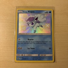 Alolan Vulpix SV8/SV94 Hidden Fates SV Holo Shiny Pokémon Card on eBay