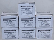 NEW (8) Rolls DYMO 30334 Replacement Labels - 1000 each - 2.25" x 1.25"