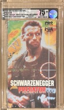 Predator VHS VGA 75 EX /NM SEALED RARE EARLY PRINT CBS/FOX Video 1988