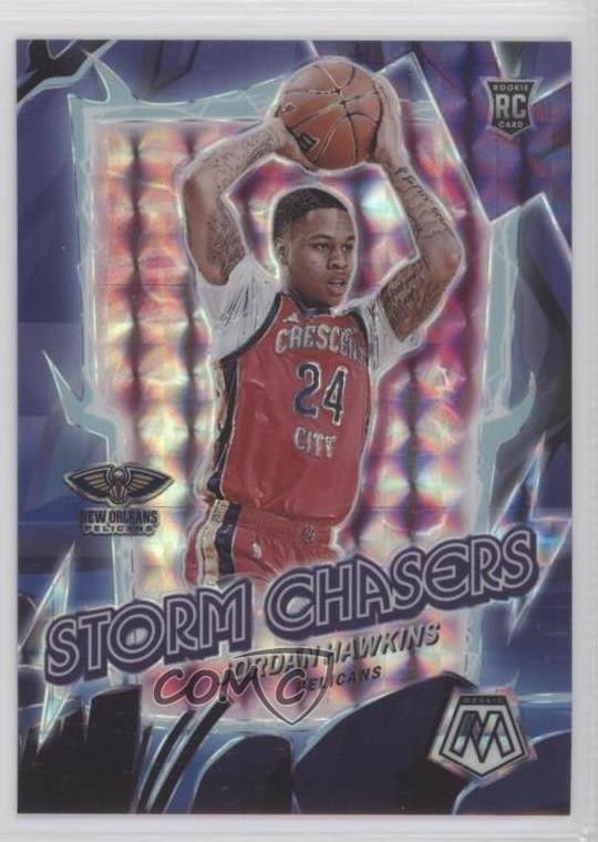 2023-24 Panini Mosaic Storm Chasers Jordan Hawkins #15 07qd