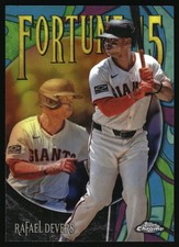 Rafael Devers #F15-12 Prices | 2025 Topps Chrome Update Fortune 15