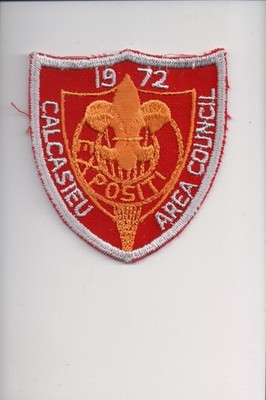 1972 Calcasieu Area Council Expositi patch (Thread Break)