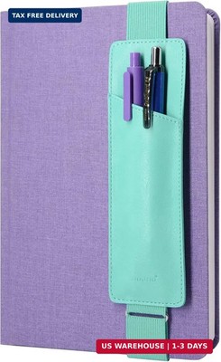 Adjustable Elastic Band Pen Holder, Pencil Holder, Pen Sleeve Pouch for Hardcove