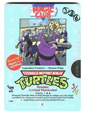 Shredder, Criminal Mastermind Higure, the Still Wind #2368 (NM) (Rainbow Foil)