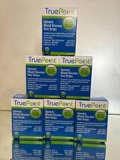 True Point  Unistrip 1 Blood Glucose Test Strips 300 Qty. Exp 03/2026.