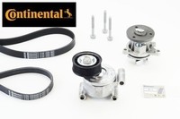 Continental Ctam 6PK1306WP2 Wasserpumpe + Keilrippenriemensatz