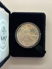 1996-P Proof American Silver Eagle 1 oz .999 Fine Silver w/ Box & COA OGP Lot220