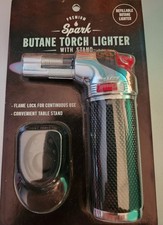 Butane Torch Lighter Refillable W/ Stand New In Package