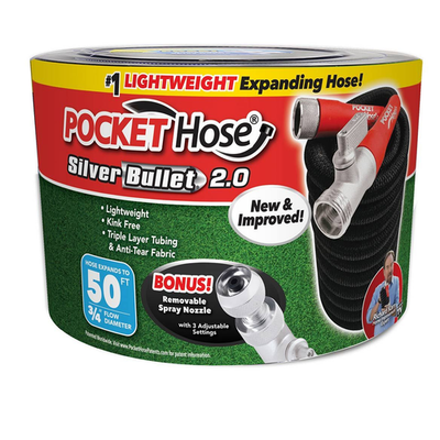 #ad #ad Pocket Hose Silver Bullet 50 Ft. for Garden $30.00