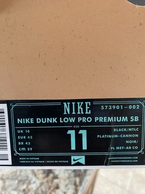 NIKE DUNK LOW PRO PREMIUN SB