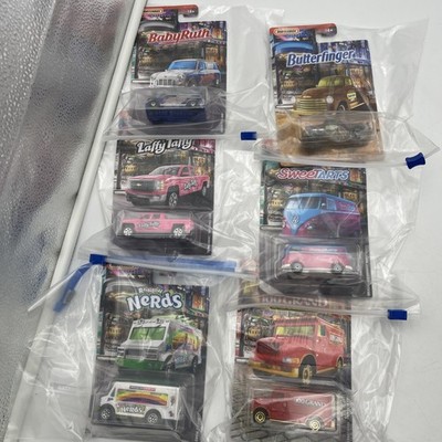 6x 2019 Matchbox Candy Series Lot Butterfinger BabyRuth Laffy Taffy ETC Full Set