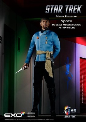 EXO-6 1/6 Star Trek The Original Series Spock Mirror Universe Figure