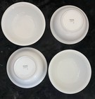 Lot FOUR 6-5/8" Coupe Cereal Bowls TREND WHITE Thomas Rosenthal Germany CIRCLES