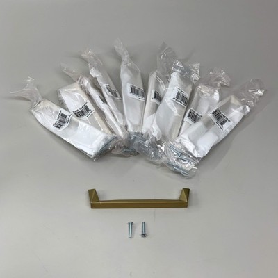 BERENSON 10 PACK!! Swagger Handle Pull Modern Brushed Gold 160mm 2365-1MDB-P