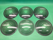 x6 KOPP 8 Fresnel Glass Lens Smooth - MINOR CHIPS - Stage Lighting - LOT OF 6