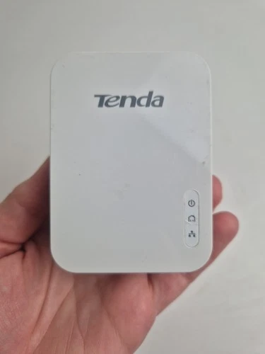 Tenda P3 AV1000 Gigabit Single Powerline Adapter White 1x Ethernet Port UK Plug