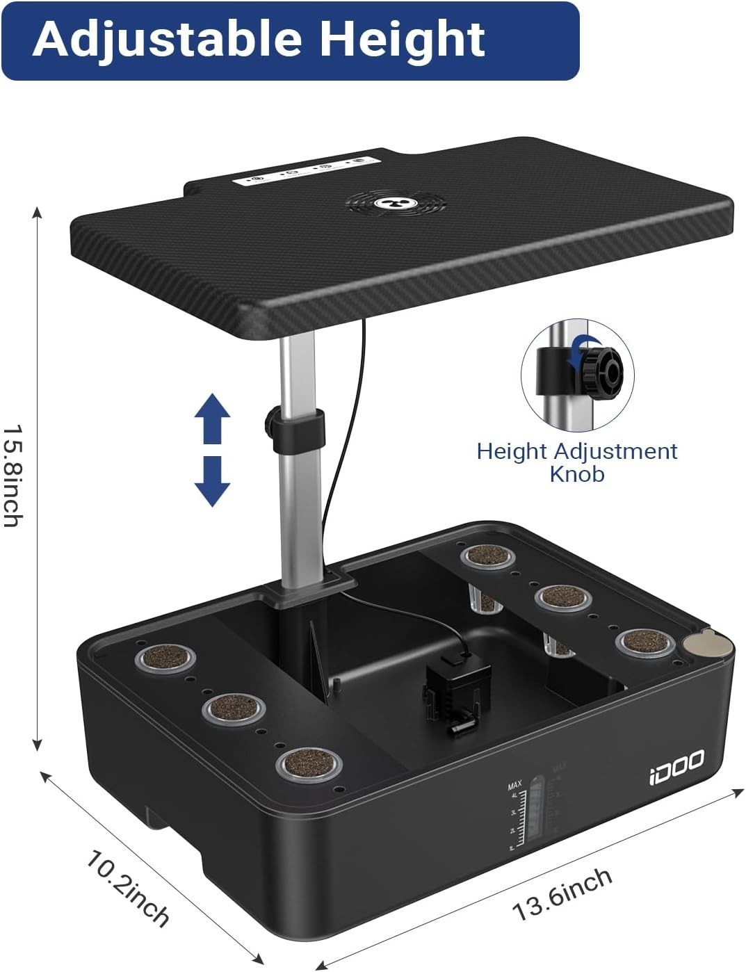 Automatic Hydroponics Kit with Grow Light