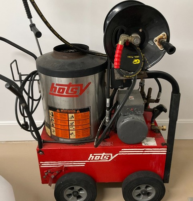 #ad #ad Hotsy 555SS 115V Diesel 2.2GPM @ 1300PSI Hot Water Pressure Washer amp; Reel $2340.00