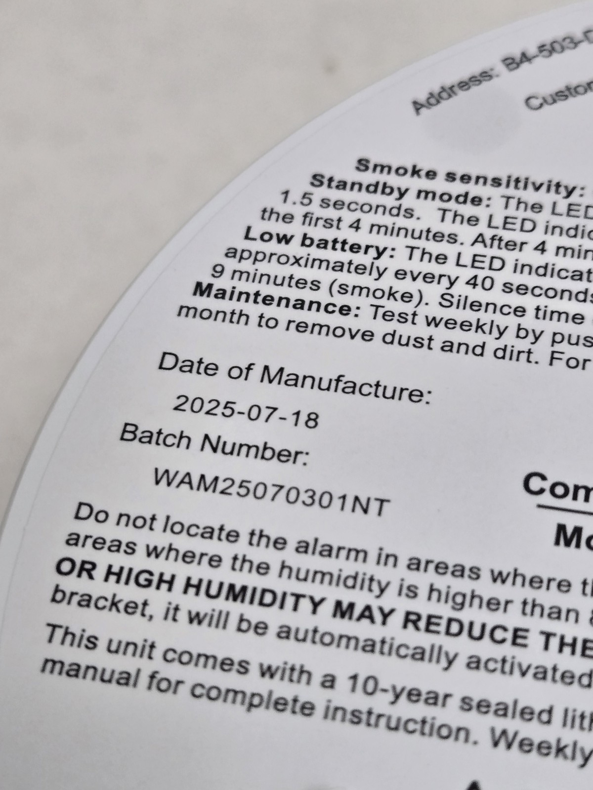 X-Sense Combination Smoke & Carbon Monoxide Alarm SC06 3-Pack