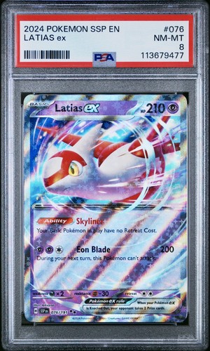 Latias ex graded PSA 8 for sale on eBay