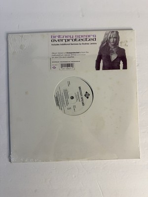 Britney Spears Overprotected 12'' vinyl 2002 1st press never played still new
