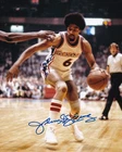 JULIUS ERVING SIGNED AUTOGRAPH 8X10 PHOTO PHILADELPHIA 76ERS
