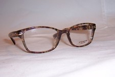 NEW COACH EYEGLASSES HC 6065 5287 CONFETTI BROWN 51mm AUTHENTIC RX