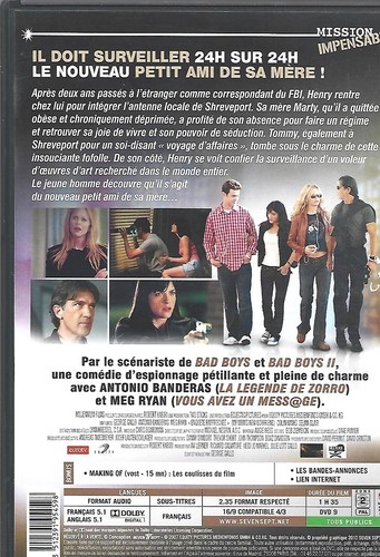 DVD ENQUETE RAPPROCHEE (ANTONIO BANDERAS/MEG RYAN) (12) - Photo 2/2
