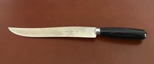 VTG J.H. Potter Kitchen Knife (Cutler Silversmith)Sheffield, England Wood Handle