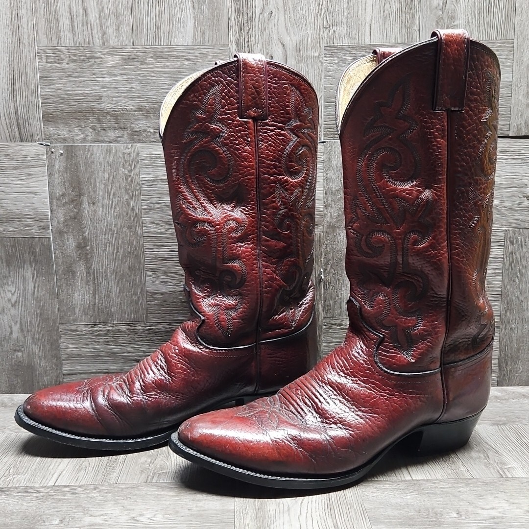 BOTTES EN CUIR Uniforme Carabinier CC Années 90 Taille 44 Comme