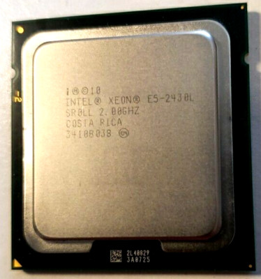 Intel Xeon E5-2430L 2.0 GHz 6-Core 15M LGA 1356 SR0LL Server CPU Processor 60W