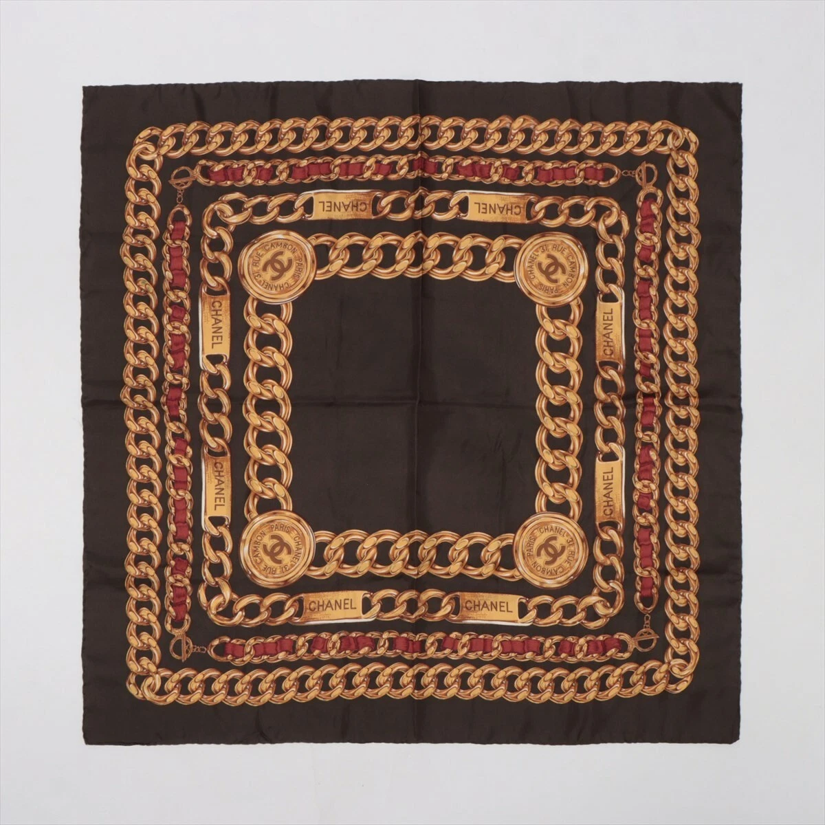 CHANEL Brown Scarves & Wraps for Women for sale | eBay