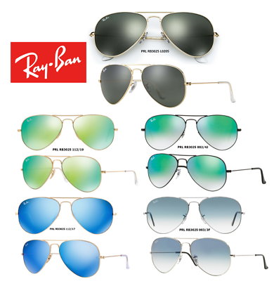 Ray-Ban Sunglasses RB3025 Aviator Flash Series (Multiple  display picture 2