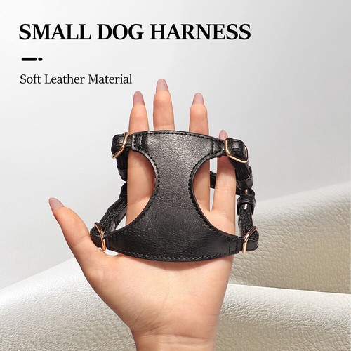 Job Lot Leatherette Dog Harnesses Lead Set for Small Dogs 61 pieces - Picture 8 of 21
