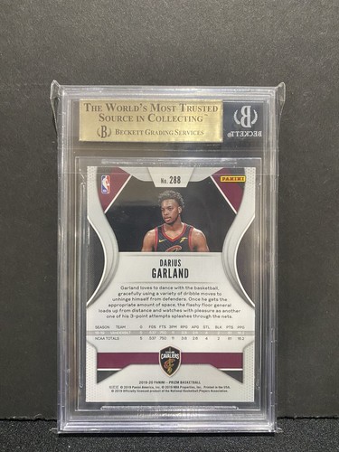 Prizm Darius Garland 2019 radiocontrol #285 BGS 10 - Imagen 2 de 2
