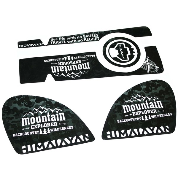 FüR Royal Enfield Himalayan Kraftstofftank Pad Aufkleber Schutzfolie Dekal-image
