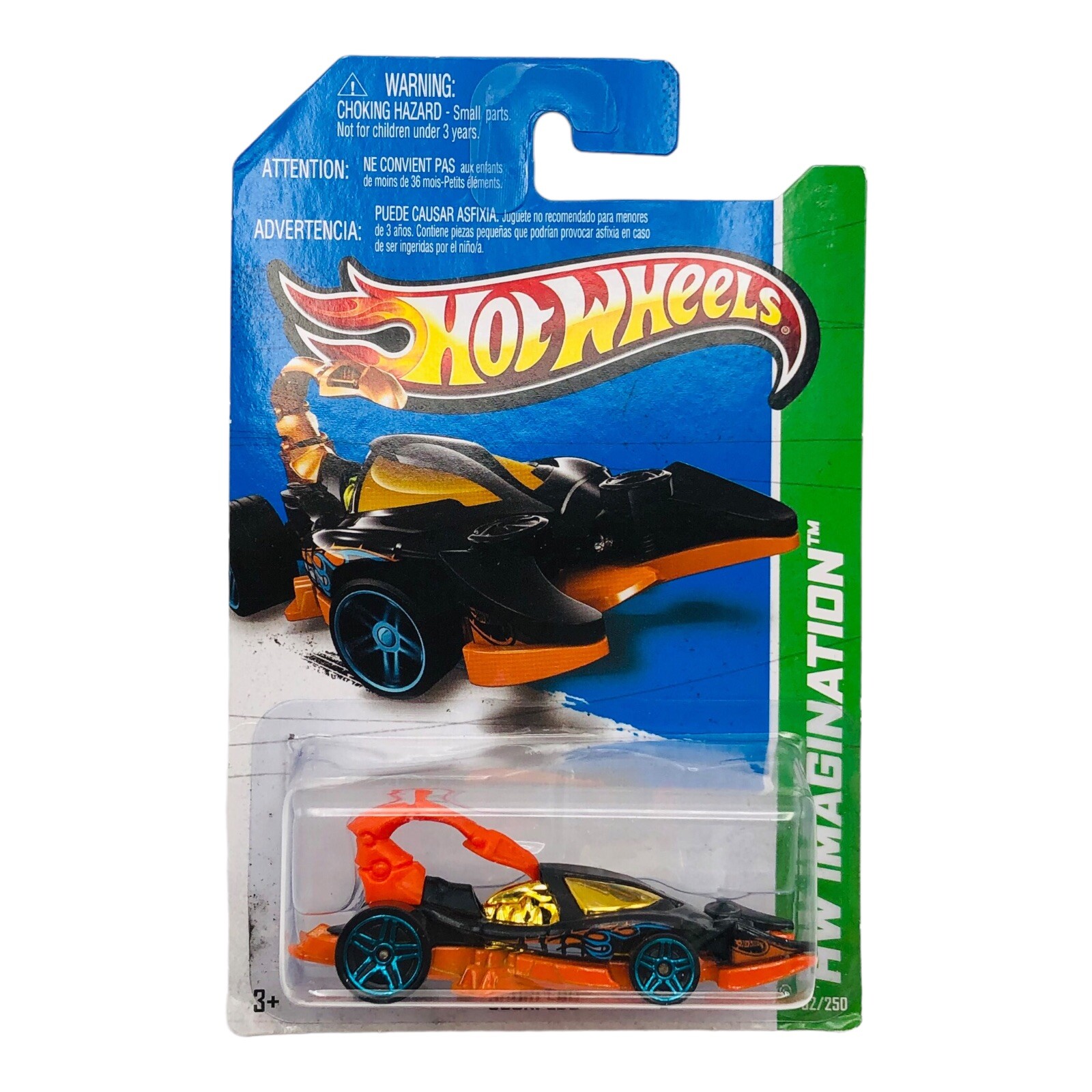 Hot Wheels SCORPEDO HW Imagination HW Street Pests 52/250 Black/Orange 2013 NEW