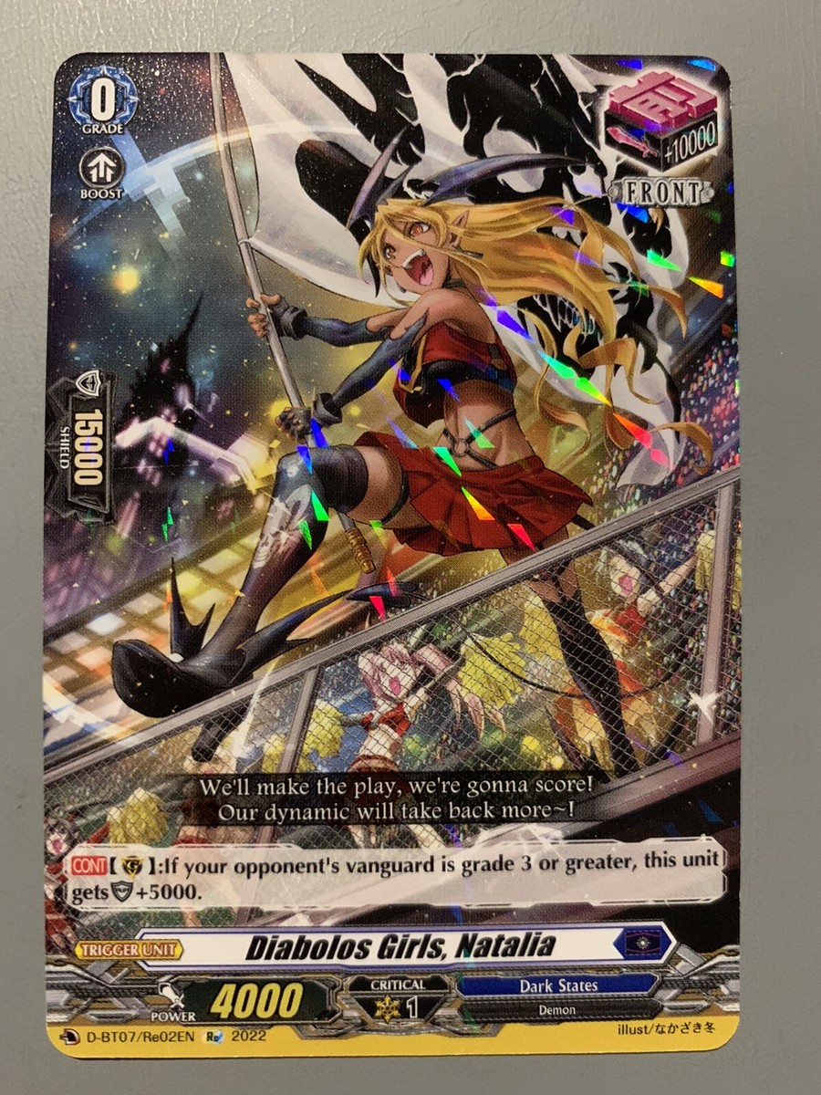 CARDFIGHT VANGUARD DIABOLOS GIRLS NATALIA (DARK STATES) D-BT07