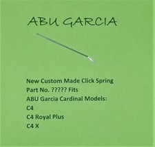 1 ABU GARCIA CARDINAL C4 C4X C5 MULINELLO NUOVO SU MISURA MOLLA A SCATTO