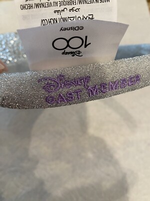 Disney Parks 100th Anniversary Platinum Minnie Headband Ears  display picture 1