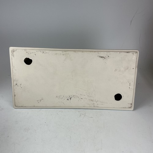 Vintage Seafoam Green Ceramic Tile-In Wall Mount Bathroom Double Soap Dish - Picture 6 of 8