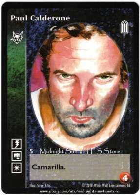 Paul Calderone Brujah Keepers of Tradition 2018 BCP V:TES VTES Vampire CCG
