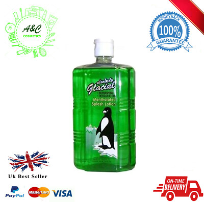 Alcolado Glacial Mentholated Splash Lotion /500 ml (3er Pack)