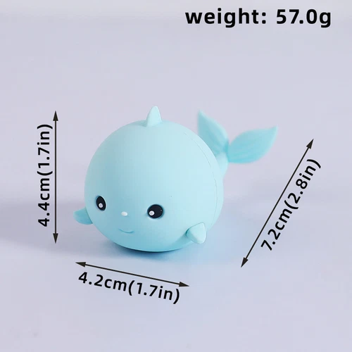 7x Ocean Cake Topper Decoration Under the Sea Ornament Octopus Whale Turtle Fish - Bild 5 von 11