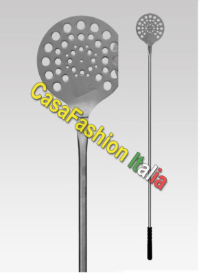 ZIO PEPE PALA GIRA PIZZA FORATA 170 X 20 ACCIAIO INOX 4466 PALETTINO 82021  | eBay