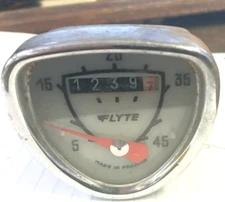 Vintage Huret Flyte Bicycle Speedometer