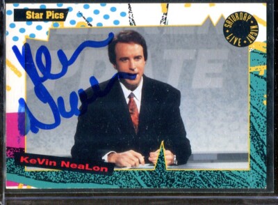 Kevin Nealon SNL Weekend Update Star Pics Signed Card Authentic ...