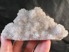 White Angel AURA QUARTZ Crystal Cluster - Spirit Quartz, Crystal Decor, 51961